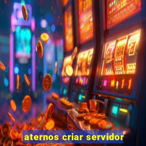 aternos criar servidor